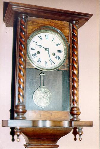 Rosewood American wall clock