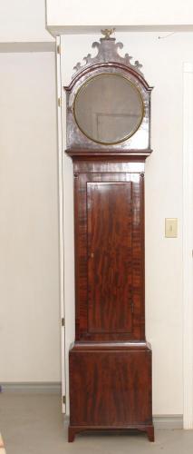 Mahogany longcase Clock